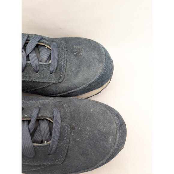 Reebok Athletic Safety Shoe Suede blue tone Women's Size 7.5 Mens 5.5 READ - Picture 6 of 16